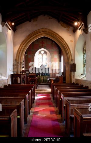 St. Thomas`s Church, Catthorpe, Leicestershire, England, Großbritannien Stockfoto